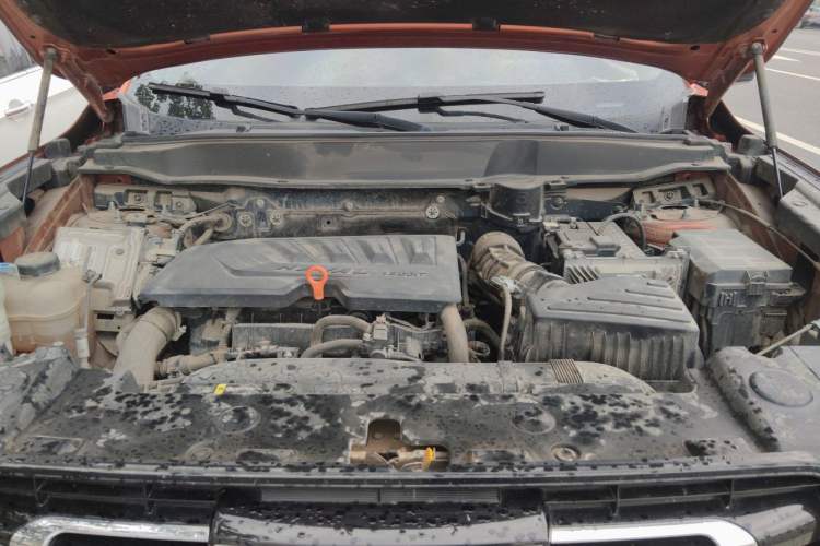 Used Haval DARGO 2021 1.5T DCT Two-Wheel Drive "Mǎquǎn" Edition Engine Bay