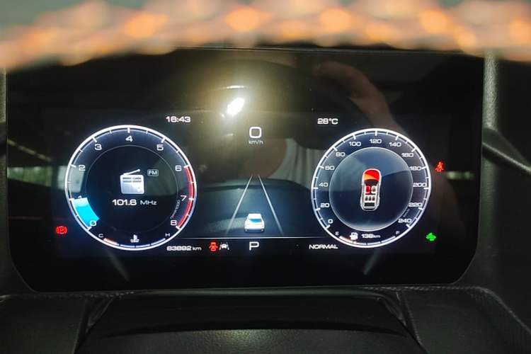 Used Haval DARGO 2021 1.5T DCT Two-Wheel Drive Border Collie - Wangcai Edition Instrument Cluster