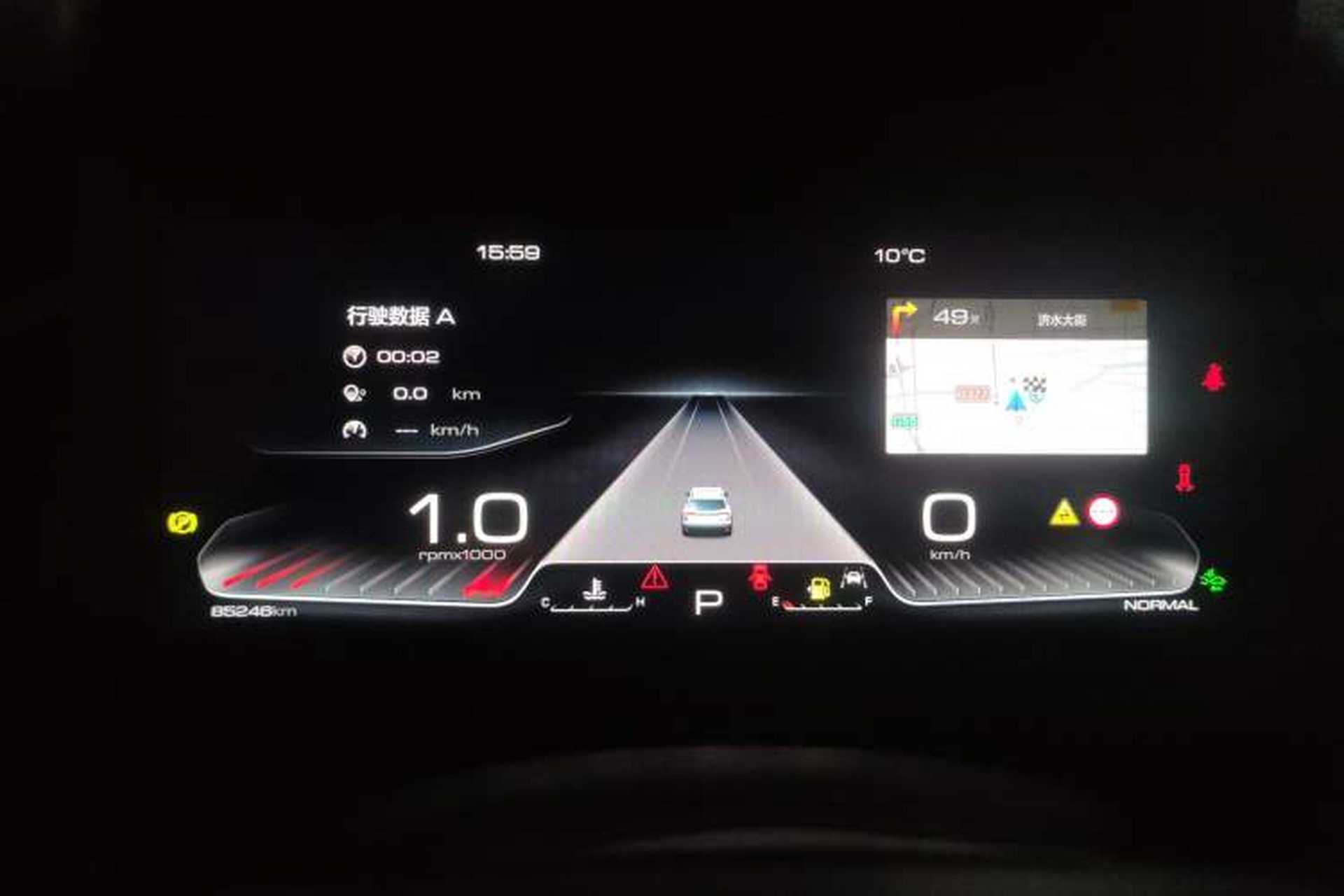 Used Haval DARGO 2021 1.5T DCT Two-Wheel Drive "Wangcai" Edition Instrument Cluster