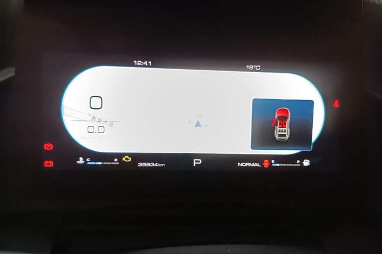 Used Haval DARGO 2021 1.5T DCT Two-Wheel Drive Labrador Edition Instrument Cluster
