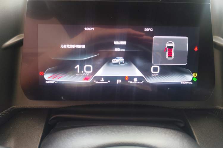 Used Haval DARGO 2021 1.5T DCT Two-Wheel Drive "Mǎquǎn" Edition Instrument Cluster