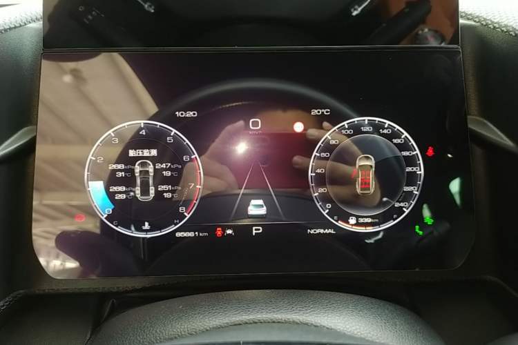 Used Haval DARGO 2021 1.5T DCT Two-Wheel Drive "Mǎquǎn" Edition Instrument Cluster