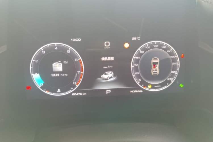Used Haval DARGO 2021 1.5T DCT Two-Wheel Drive Border Collie Edition Instrument Cluster