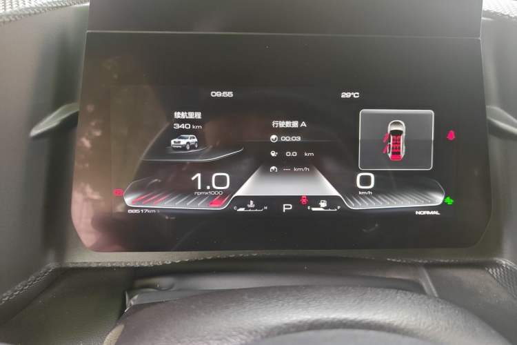 Used Haval DARGO 2021 1.5T DCT Two-Wheel Drive Border Collie Edition Instrument Cluster