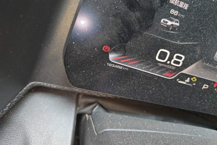 Used Haval DARGO 2021 2.0T DCT All-Wheel-Drive "Hao Tian Quan" Edition Odometer Close Up