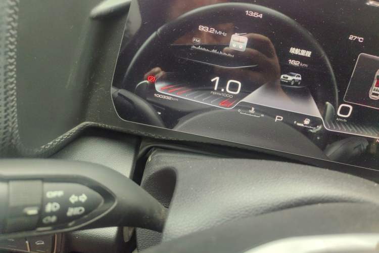Used Haval DARGO 2021 1.5T DCT Two-Wheel Drive Border Collie Edition Odometer Close Up