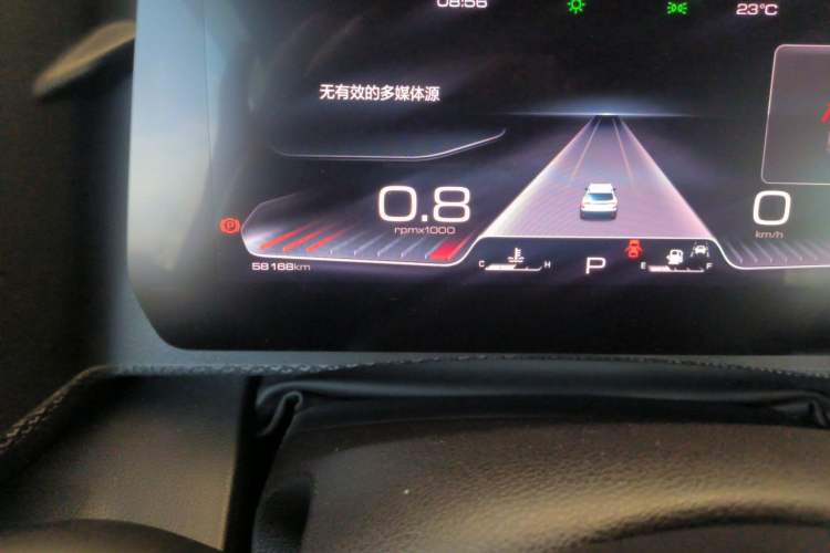 Used Haval DARGO 2021 1.5T DCT Two-Wheel Drive Border Collie Edition Odometer Close Up