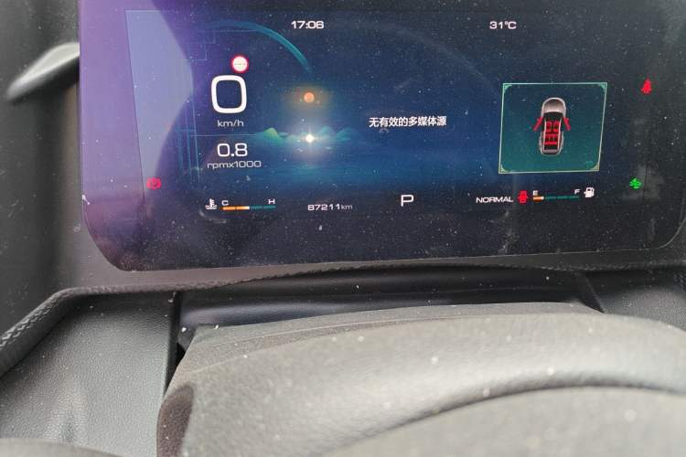 Used Haval DARGO 2021 2.0T DCT 4x4 Chinese Rural Dog Edition Odometer Close Up