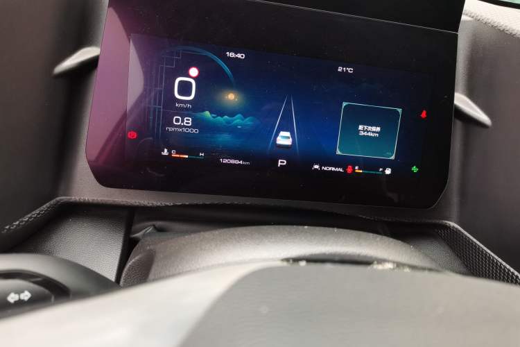 Used Haval DARGO 2021 1.5T DCT Two-Wheel Drive Border Collie - Wangcai Edition Odometer Close Up