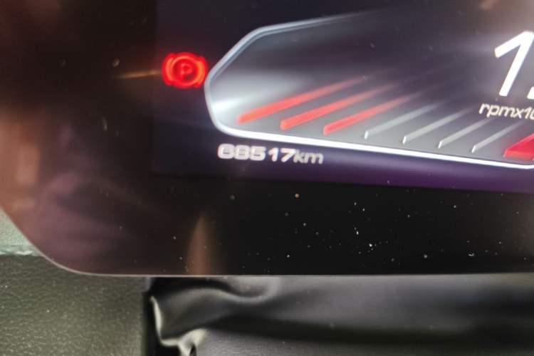 Used Haval DARGO 2021 1.5T DCT Two-Wheel Drive Border Collie Edition Odometer Close Up