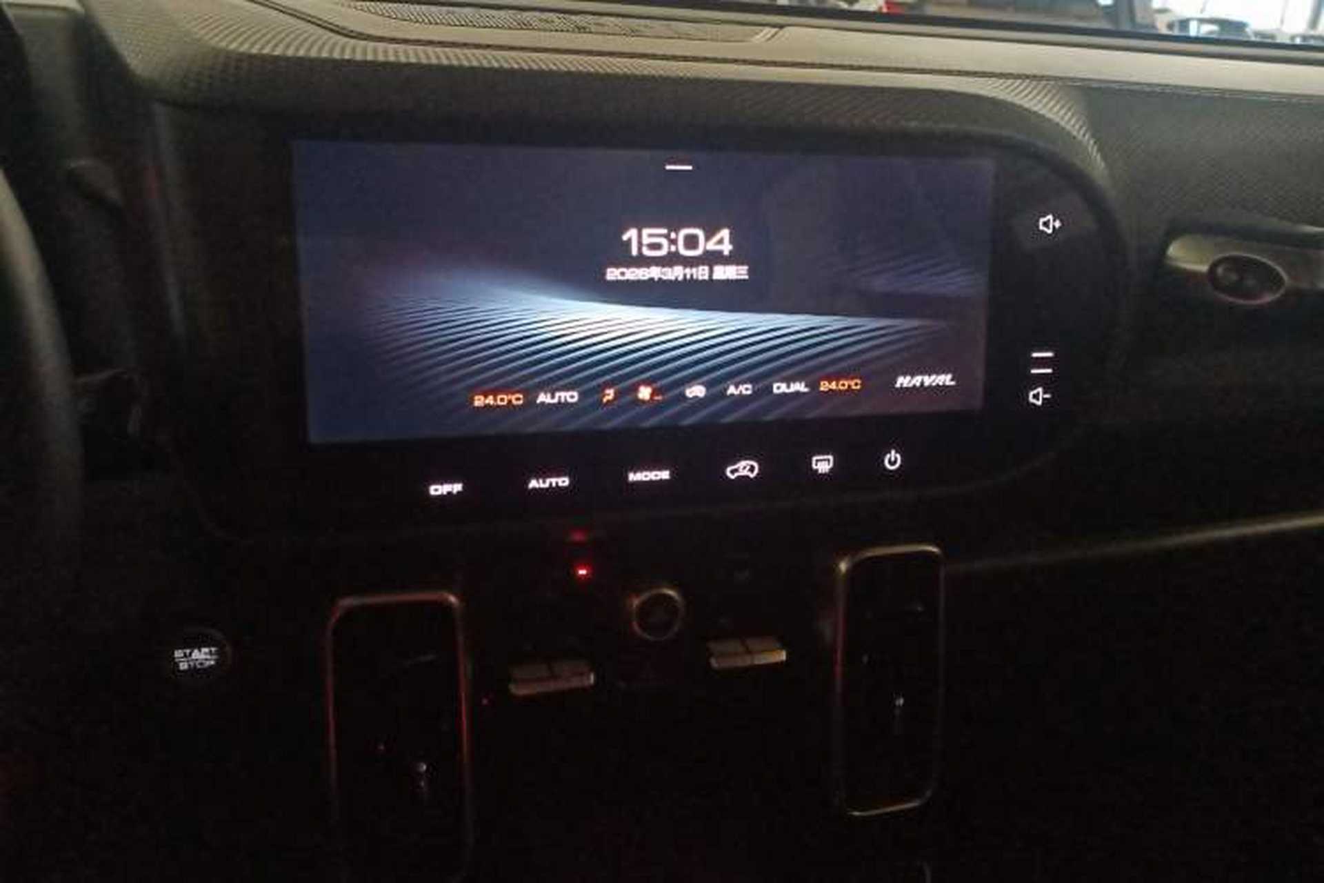 Used Haval DARGO 2022 1.5T DCT Two-Wheel Drive Border Collie Edition Audio And AC Panel