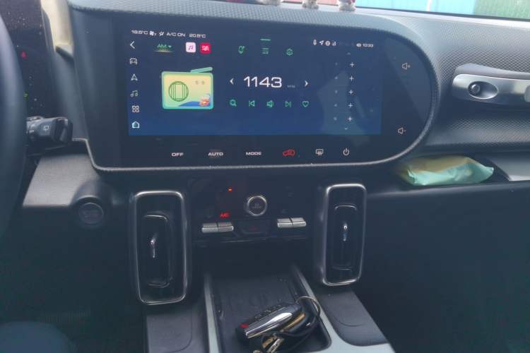 Used Haval DARGO 2022 1.5T DCT Two-Wheel Drive Border Collie Edition Audio And AC Panel