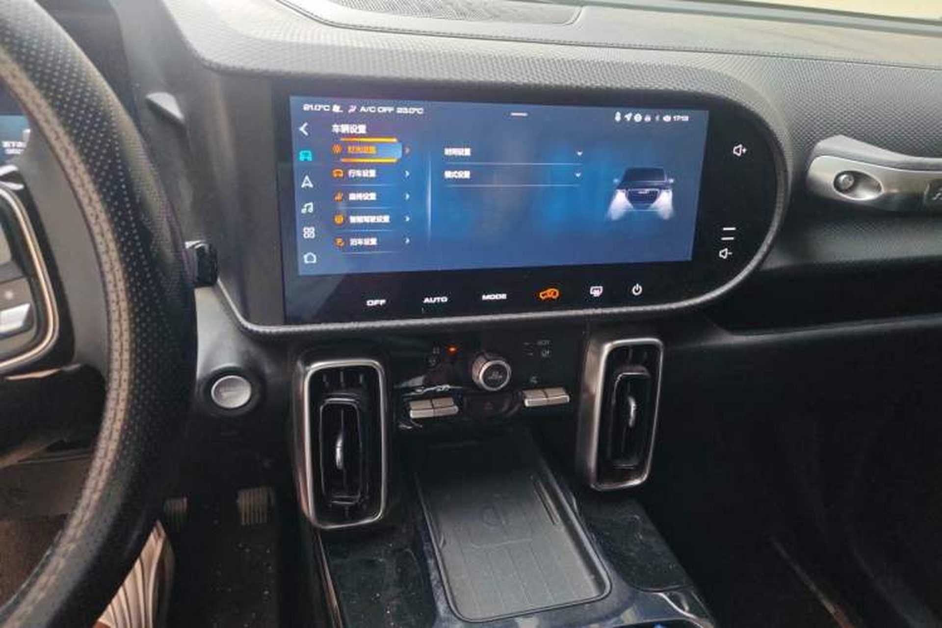 Used Haval DARGO 2022 1.5T DCT Two-Wheel Drive Border Collie Edition Audio And AC Panel