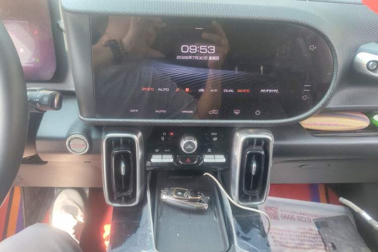 Used Haval DARGO 2022 1.5T DCT Two-Wheel Drive Border Collie Edition Audio And AC Panel