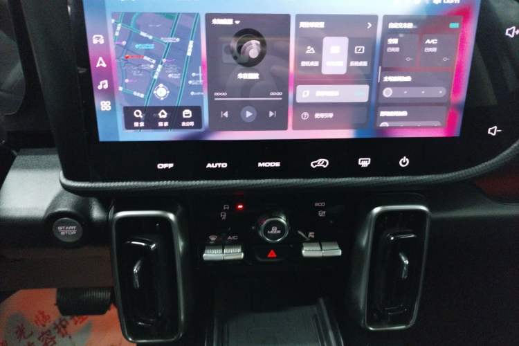 Used Haval DARGO 2022 1.5T DCT Two-Wheel Drive Mastiff Pursuit Edition Audio And AC Panel