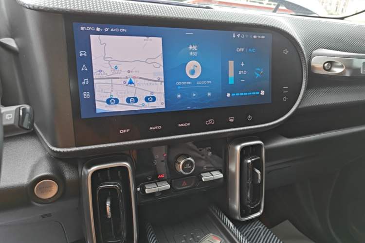 Used Haval DARGO 2022 1.5T DCT Two-Wheel Drive Labrador Edition Audio And AC Panel