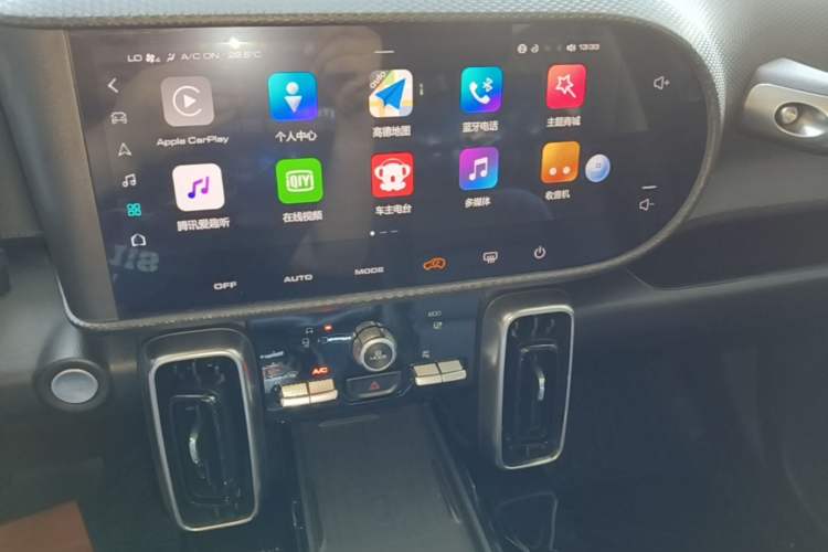 Used Haval DARGO 2022 1.5T DCT Two-Wheel Drive Border Collie Edition Audio And AC Panel