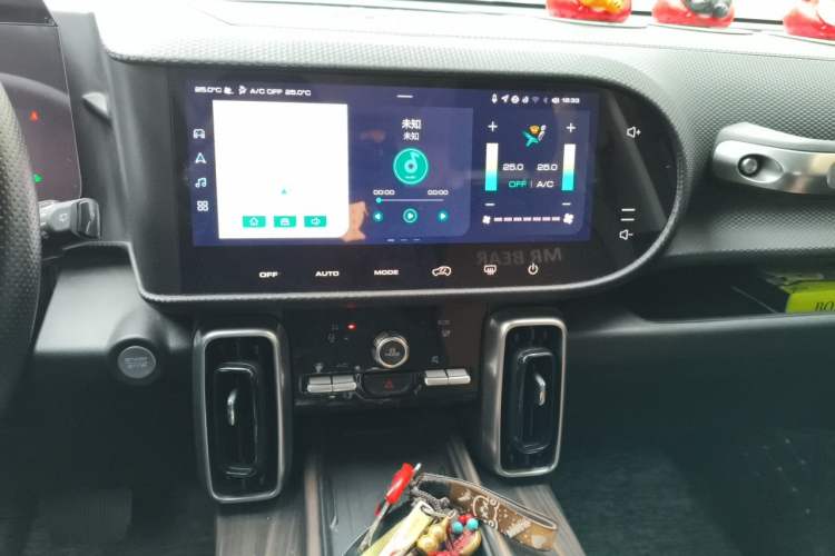 Used Haval DARGO 2022 1.5T DCT Two-Wheel Drive Border Collie Edition Audio And AC Panel