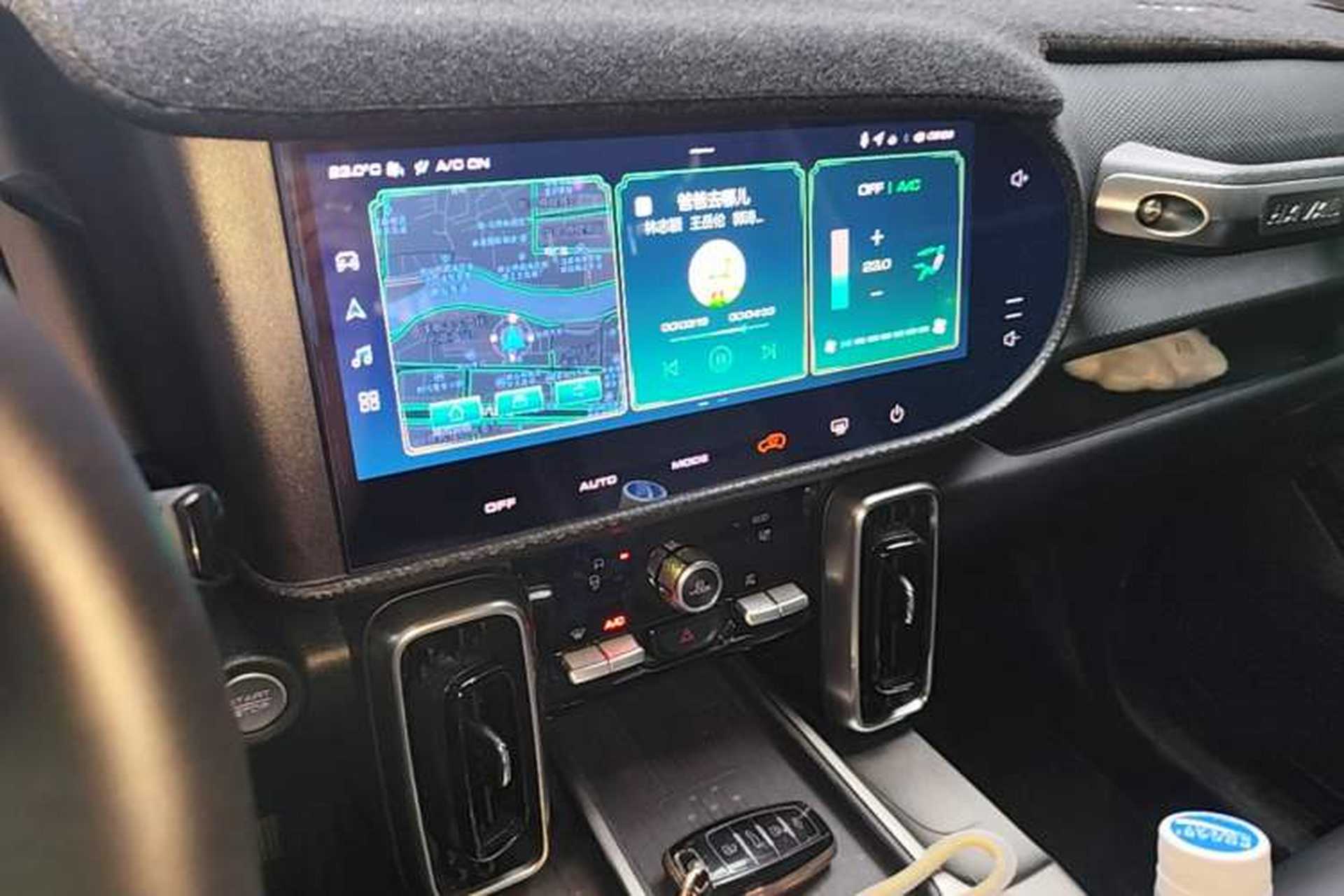 Used Haval DARGO 2022 1.5T DCT Two-Wheel Drive Labrador Edition Audio And AC Panel