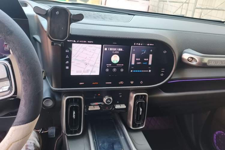 Used Haval DARGO 2022 1.5T DCT Two-Wheel Drive Border Collie Edition Audio And AC Panel