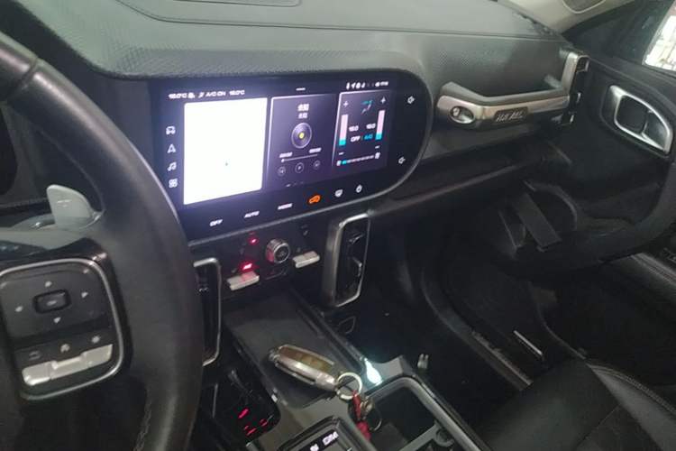 Used Haval DARGO 2022 1.5T DCT Two-Wheel Drive Border Collie Edition Audio And AC Panel