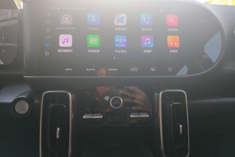 Used Haval DARGO 2022 1.5T DCT Two-Wheel Drive Border Collie Edition Audio And AC Panel