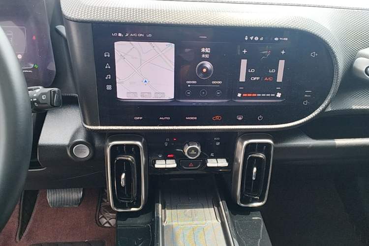 Used Haval DARGO 2022 1.5T DCT Two-Wheel Drive Border Collie Edition Audio And AC Panel