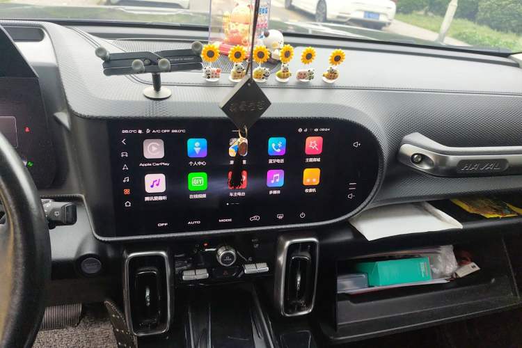 Used Haval DARGO 2022 1.5T DCT Two-Wheel Drive Border Collie Edition Audio And AC Panel