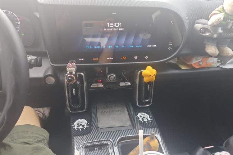 Used Haval DARGO 2022 1.5T DCT Two-Wheel Drive Border Collie Edition Audio And AC Panel