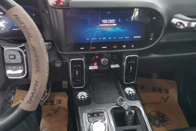 Used Haval DARGO 2022 1.5T DCT Two-Wheel Drive Mastiff Edition Audio And AC Panel