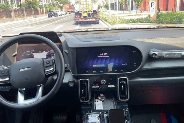 Used Haval DARGO 2022 1.5T DCT Two-Wheel Drive Border Collie Edition Audio And AC Panel