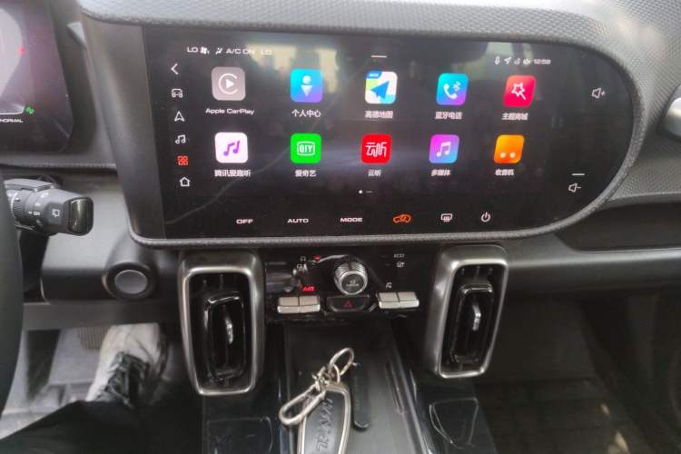 Used Haval DARGO 2022 1.5T DCT Two-Wheel Drive Border Collie Edition Audio And AC Panel