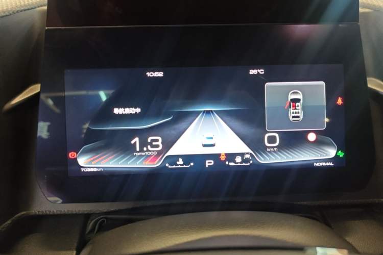Used Haval DARGO 2022 2.0T DCT Two-Wheel Drive Huazhong Hound Edition Instrument Cluster