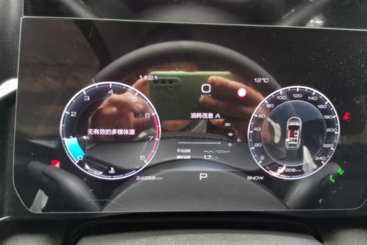 Used Haval DARGO 2022 1.5T DCT Two-Wheel Drive Mastiff Pursuit Edition Instrument Cluster
