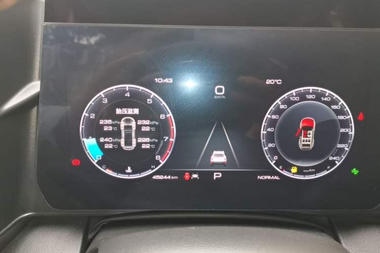 Used Haval DARGO 2022 1.5T DCT Two-Wheel Drive Mastiff Pursuit Edition Instrument Cluster