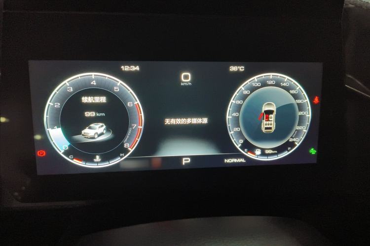 Used Haval DARGO 2022 1.5T DCT Two-Wheel Drive Border Collie Edition Instrument Cluster