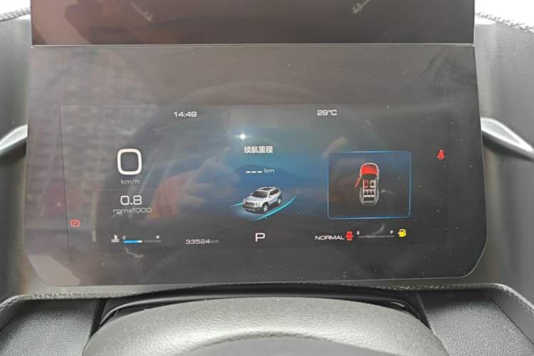 Used Haval DARGO 2022 1.5T DCT Two-Wheel Drive Labrador Edition Instrument Cluster