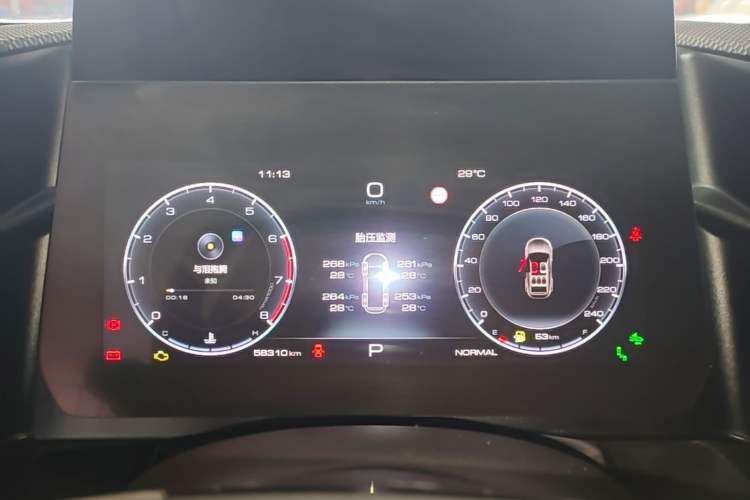 Used Haval DARGO 2022 1.5T DCT Two-Wheel Drive Mastiff Pursuit Edition Instrument Cluster