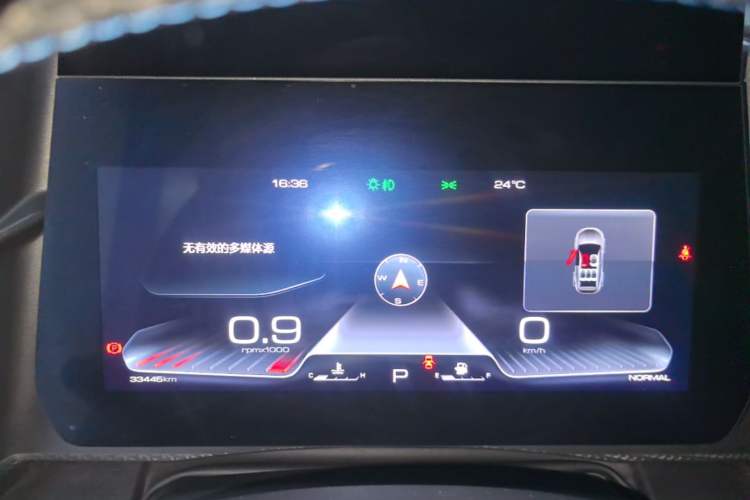 Used Haval DARGO 2022 1.5T DCT Two-Wheel Drive Labrador Edition Instrument Cluster
