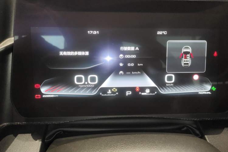 Used Haval DARGO 2022 1.5T DCT Two-Wheel Drive Border Collie Edition Instrument Cluster