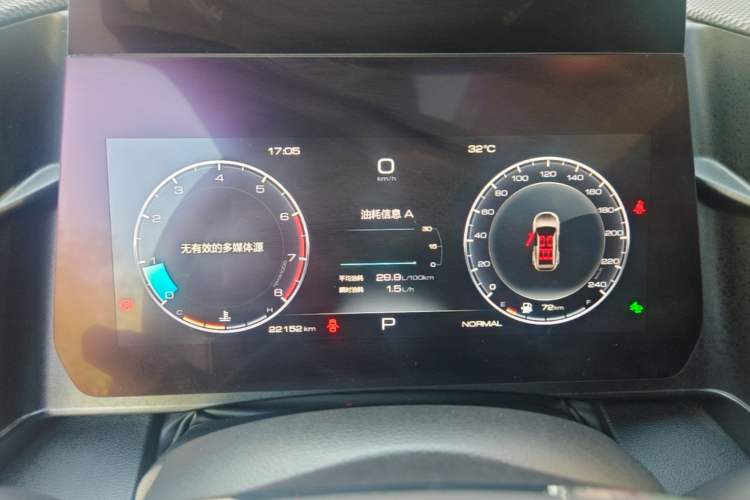 Used Haval DARGO 2022 1.5T DCT Two-Wheel Drive Mastiff Pursuit Edition Instrument Cluster