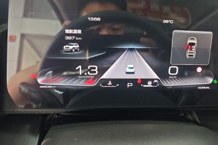 Used Haval DARGO 2022 1.5T DCT Two-Wheel Drive Border Collie Edition Instrument Cluster
