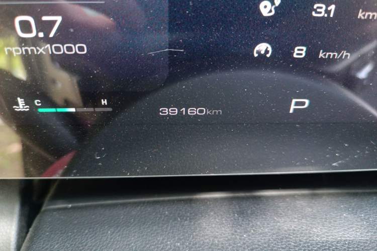 Used Haval DARGO 2022 2.0T DCT 4x4 Chinese Rural Dog Edition Odometer Close Up