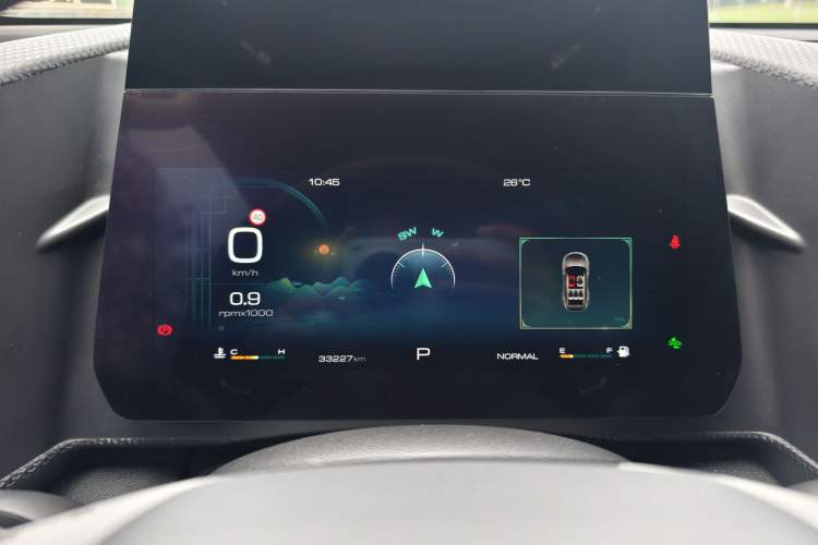 Used Haval DARGO 2022 1.5T DCT Two-Wheel Drive Border Collie Edition Odometer Close Up