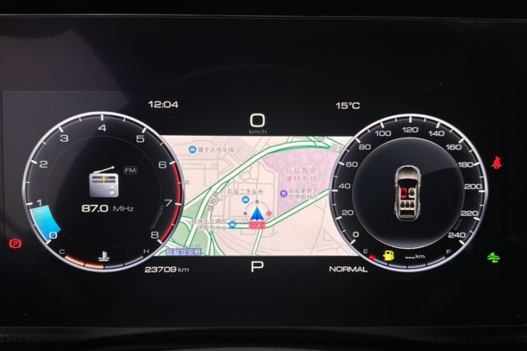 Used Haval DARGO 2022 1.5T DCT Two-Wheel Drive Border Collie Edition Odometer Close Up