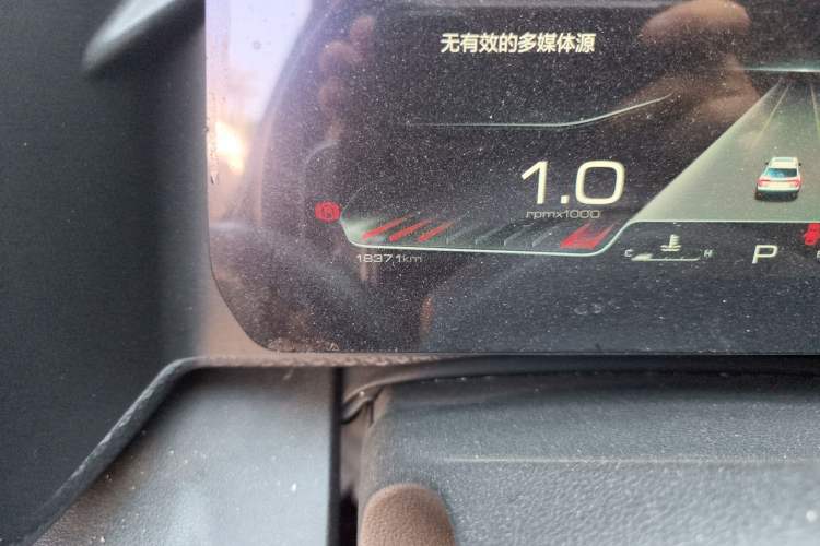Used Haval DARGO 2022 1.5T DCT Two-Wheel Drive Border Collie Edition Odometer Close Up