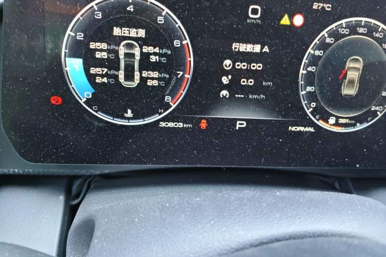 Used Haval DARGO 2022 1.5T DCT Two-Wheel Drive Border Collie Edition Odometer Close Up
