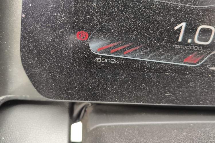 Used Haval DARGO 2022 1.5T DCT Two-Wheel Drive Mastiff Edition Odometer Close Up