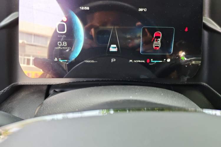 Used Haval DARGO 2022 1.5T DCT Two-Wheel Drive Border Collie Edition Odometer Close Up