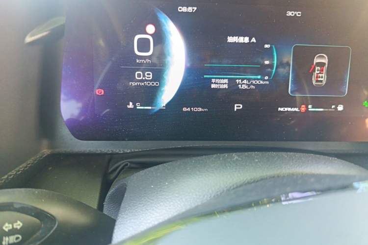 Used Haval DARGO 2022 1.5T DCT Two-Wheel Drive Border Collie Edition Odometer Close Up